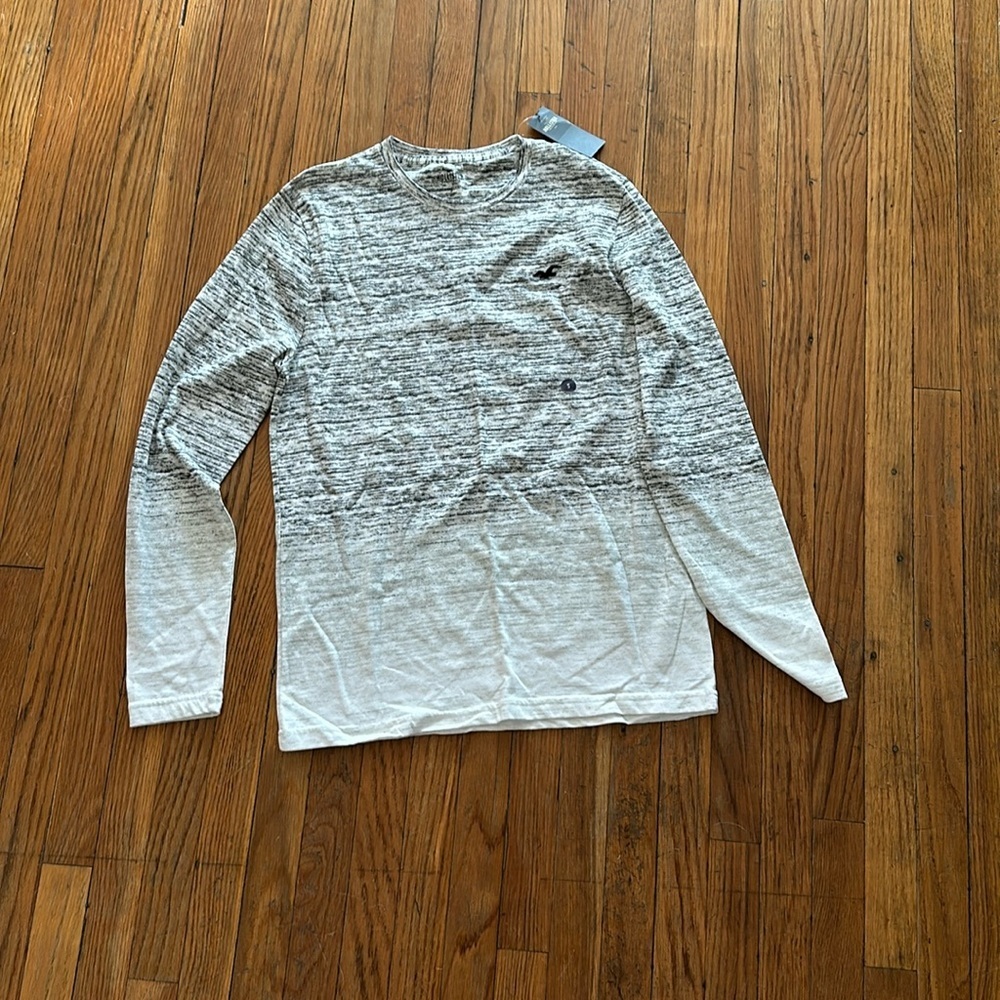 Sz S Men’s Hollister Long Sleeve Tshirt Crew Neck
